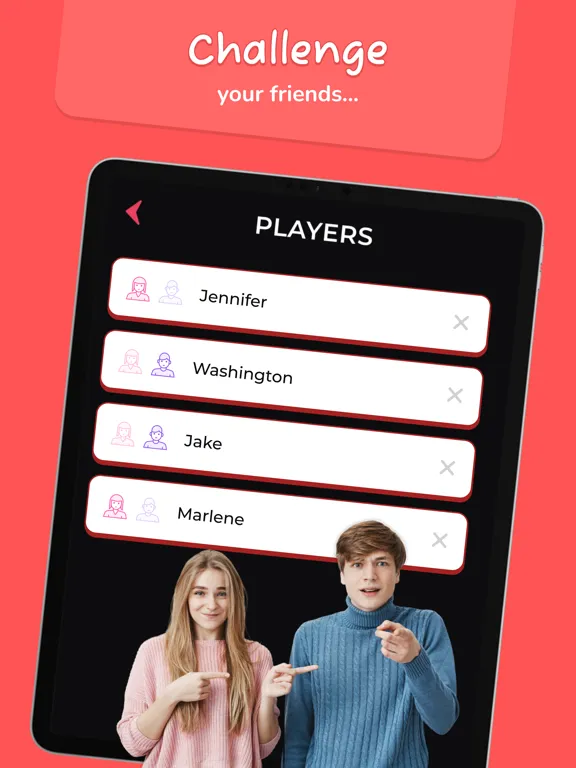 Capturas de tela do Truth or Dare: Party Pal iPad 