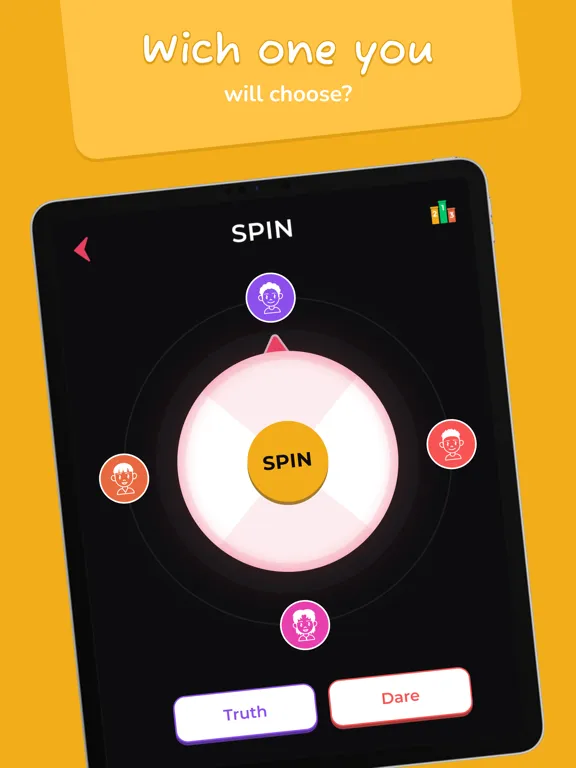 Capturas de tela do Truth or Dare: Party Pal iPad 