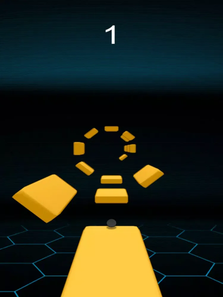 Tangkapan layar Twist and Jump iPad 