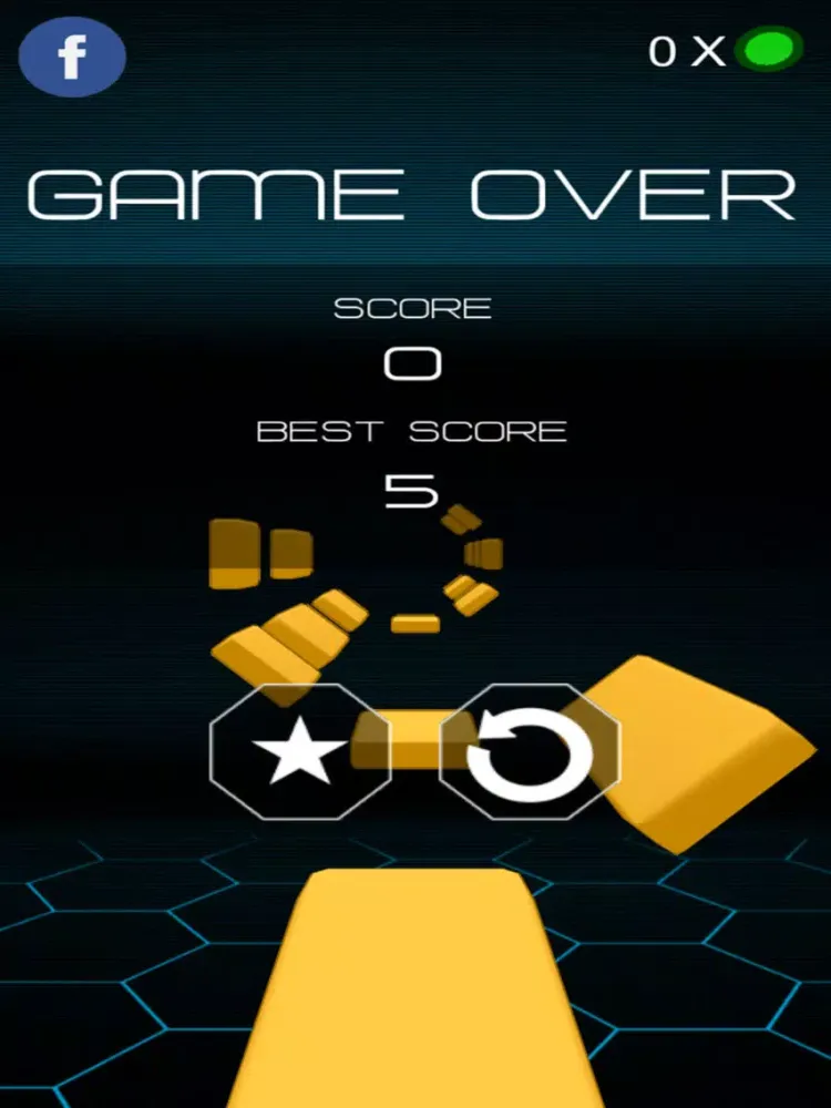 Tangkapan layar Twist and Jump iPad 