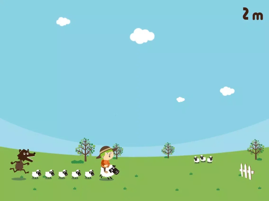 Скриншоты WolfBoyRun - Run away from the wolf!! iPad 