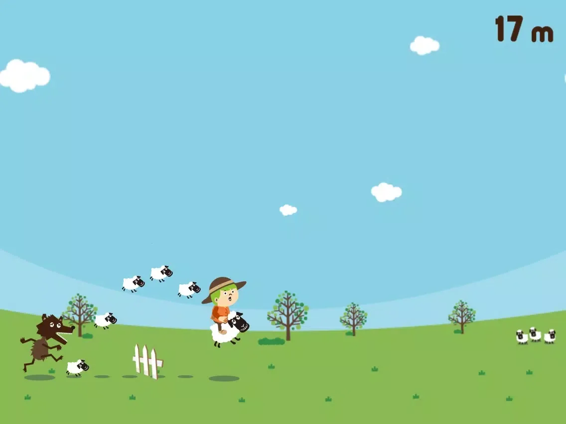 Скриншоты WolfBoyRun - Run away from the wolf!! iPad 