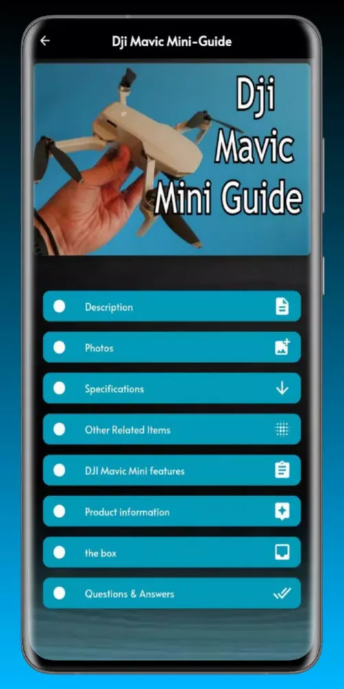 Dji Mavic Mini-Guide Screenshots
