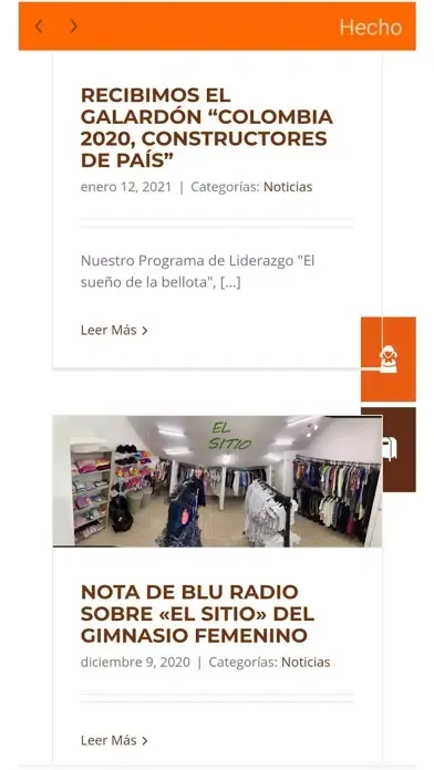 Capturas de pantalla de Gimnasio Femenino