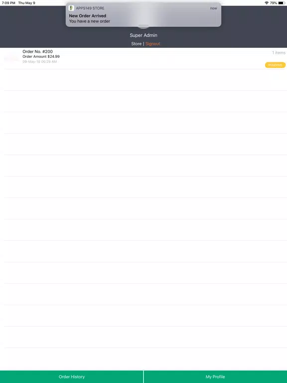 Screenshot di Apps149 Store iPad 