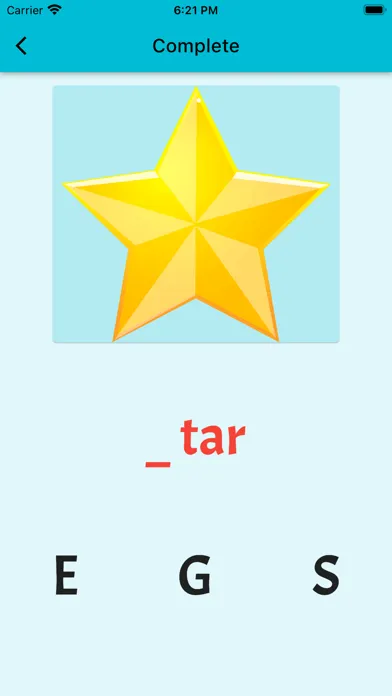Letters to Learn - English ABC स्क्रीनशॉट