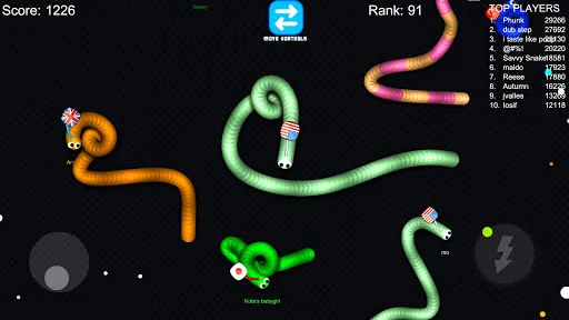 Zrzuty ekranu Slink.io - Snake Games