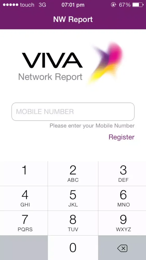 VIVA Network Report 스크린샷