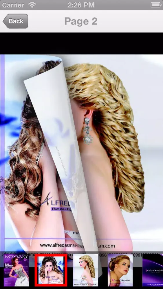 Скриншоты Weddings Magazine