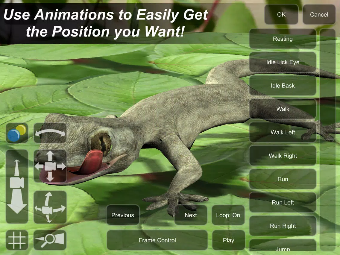 Gecko Mannequin iPad 应用截图