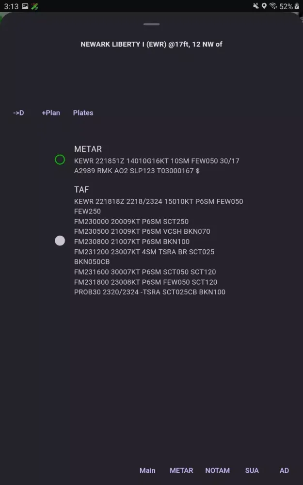 Ảnh chụp màn hình của AvareX