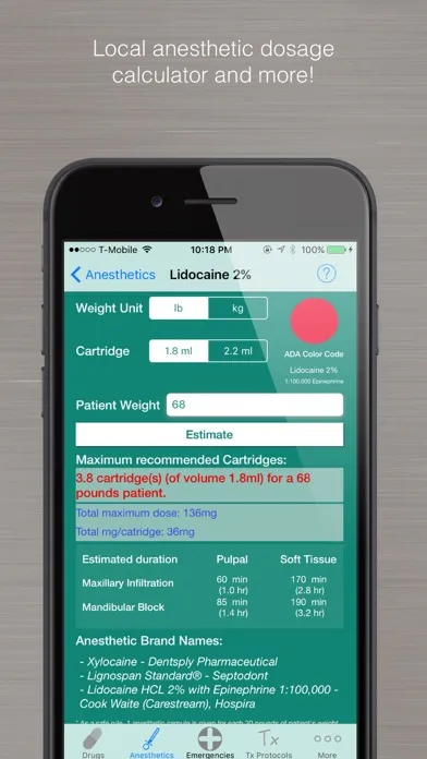 Capturas de pantalla de Dental Drugs