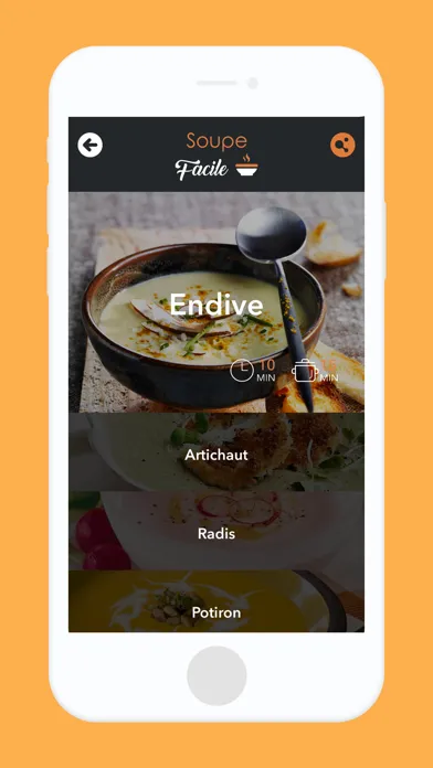 Tangkapan layar Soupe Facile & Détox