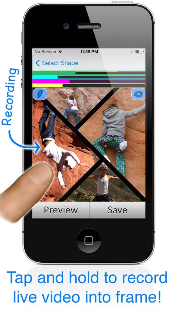 TAK LITE - Video Collage - Video Frames - Video Montages for Instagram Screenshots