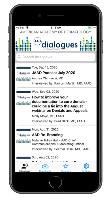 AAD Dialogues in Dermatology Ekran Görüntüleri