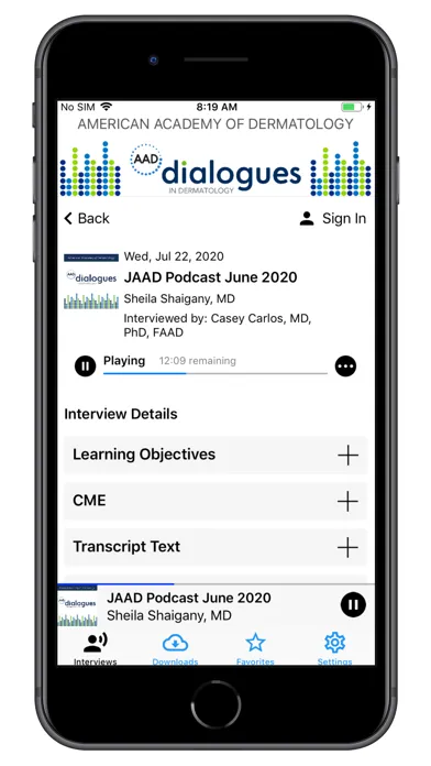 AAD Dialogues in Dermatology Ekran Görüntüleri
