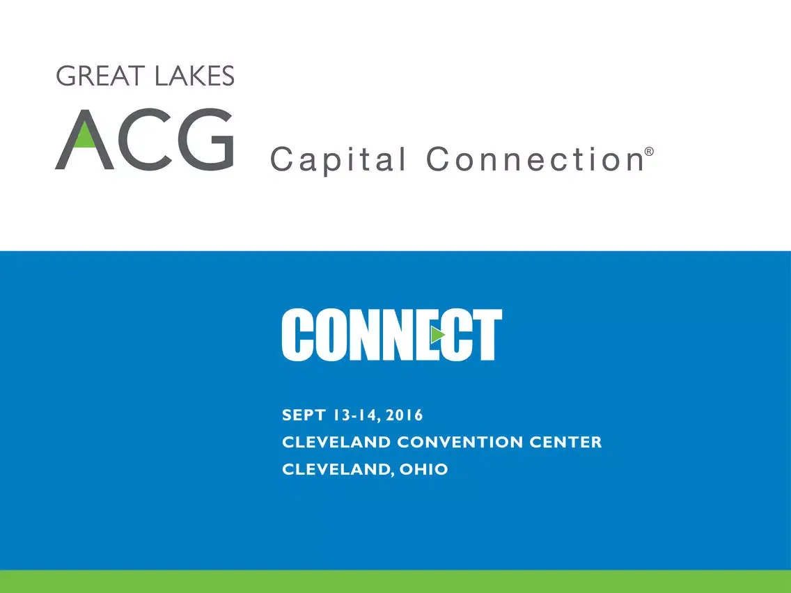 Captures d'écran de Great Lakes ACG Capital Connection iPad 