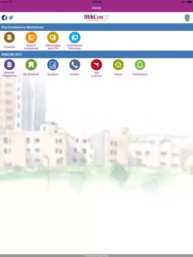 IRACon17 iPad  স্ক্রিনশট