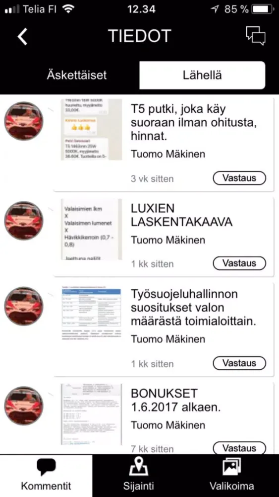Capturas de tela do LED EXPERTS FINLAND OY