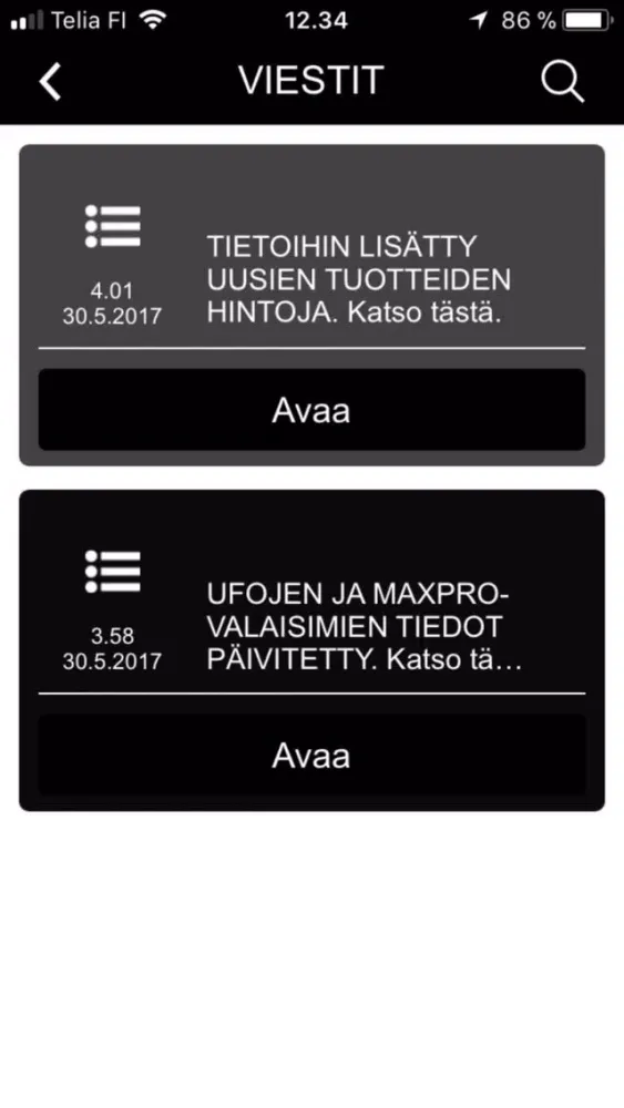 Capturas de tela do LED EXPERTS FINLAND OY