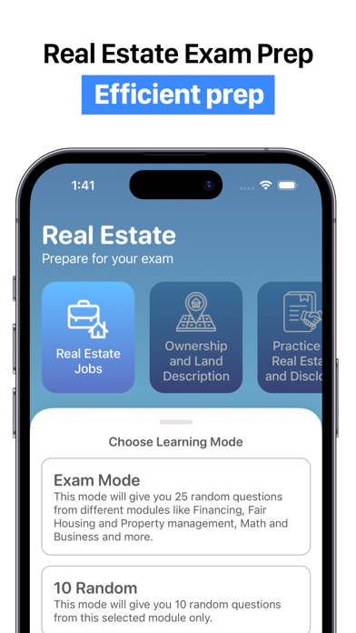 Tangkapan skrin TX Real Estate Exam Practice