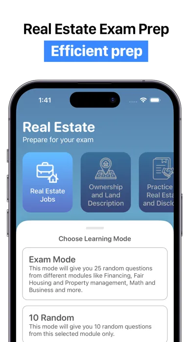 TX Real Estate Exam Practice 스크린샷