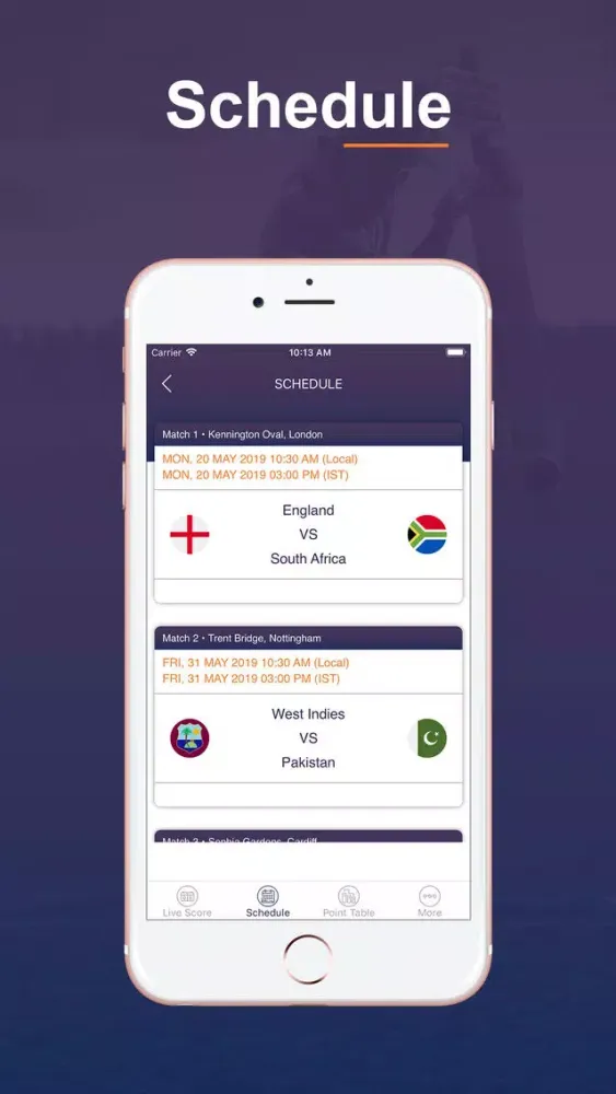 Скриншоты Cricket Live - Score