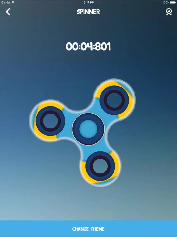 Tangkapan skrin Fidget Hand Spinning Toy iPad 