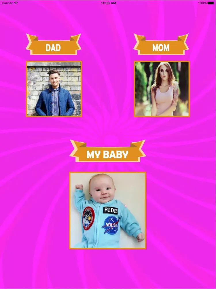 Future Baby Generator ° iPad 应用截图