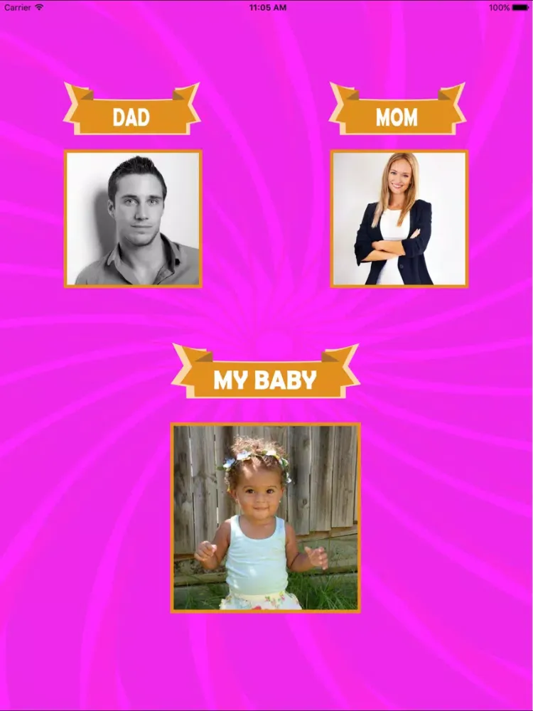 Future Baby Generator ° iPad 应用截图