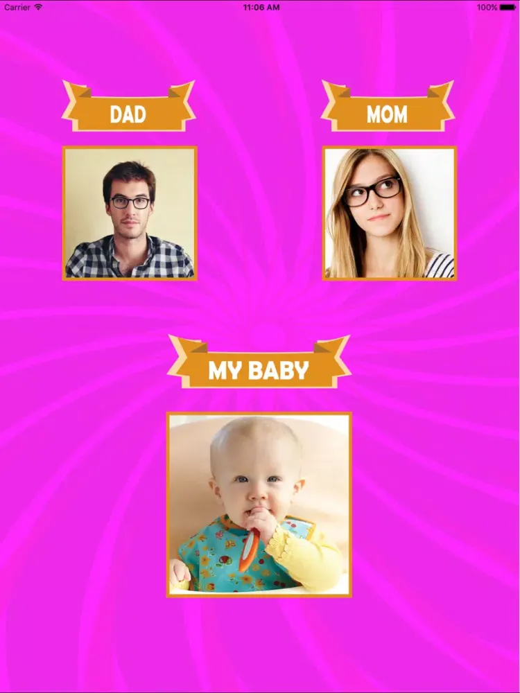 Future Baby Generator ° iPad 应用截图
