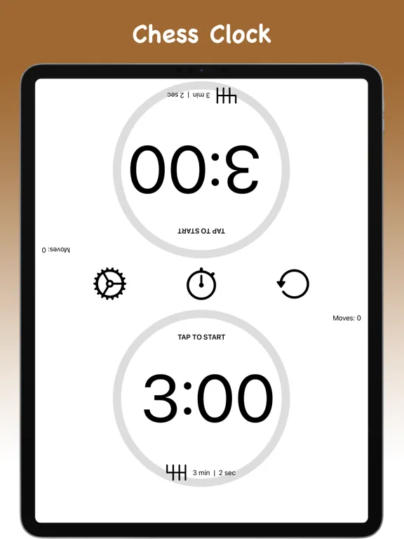 Chess Timer - Turn Clock iPad 应用截图