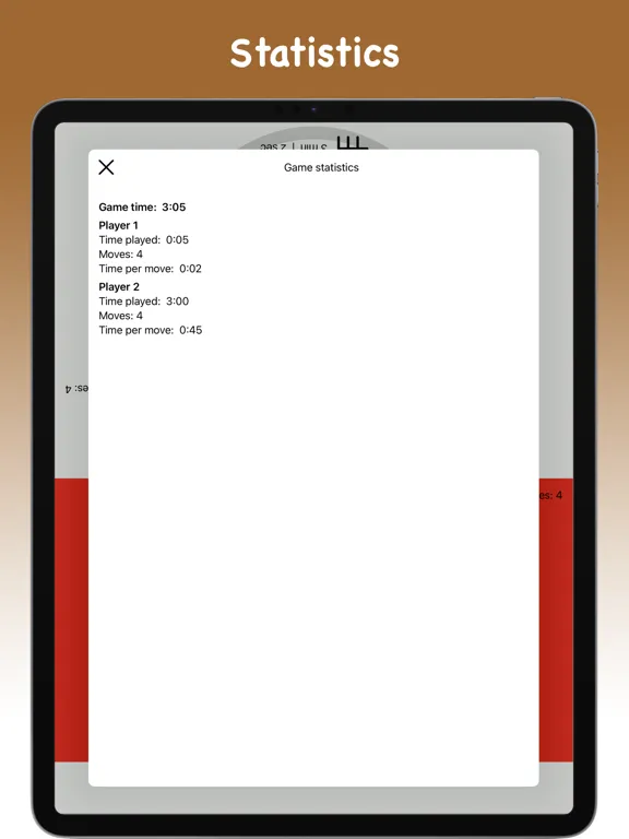Chess Timer - Turn Clock iPad 应用截图