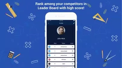 Captures d'écran de Quizhoo (Maths)