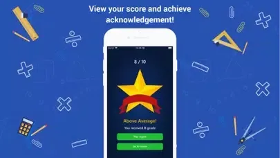 Captures d'écran de Quizhoo (Maths)