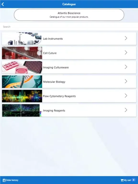 Atlantis Bioscience iPad Screenshots