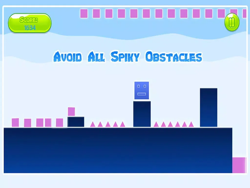 Geometry Surfers - The Impossible Square Dash iPad  スクリーンショット