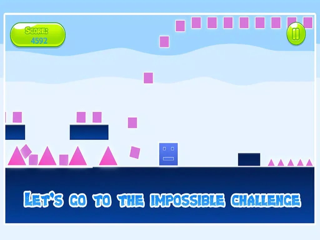 Geometry Surfers - The Impossible Square Dash iPad  スクリーンショット