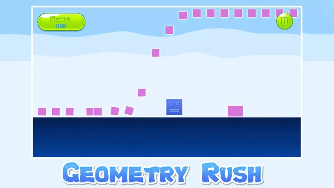 Geometry Surfers - The Impossible Square Dash スクリーンショット