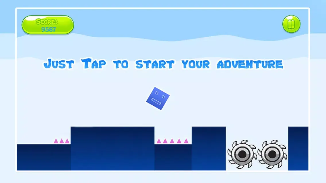 Geometry Surfers - The Impossible Square Dash スクリーンショット