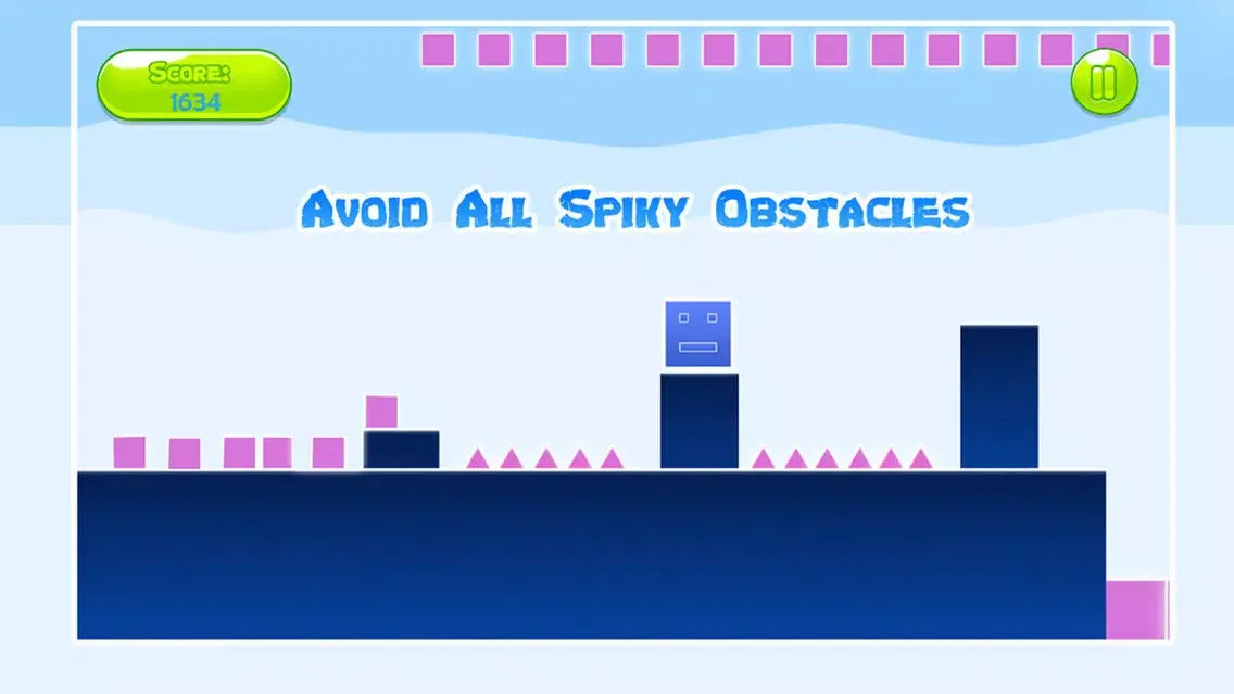 Geometry Surfers - The Impossible Square Dash スクリーンショット