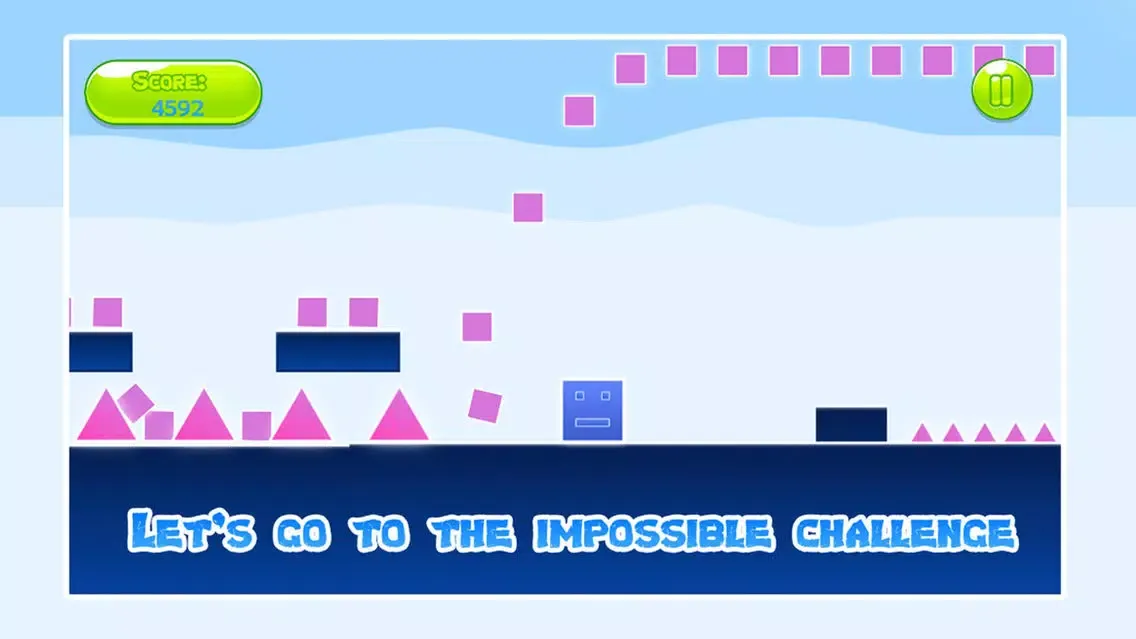Geometry Surfers - The Impossible Square Dash スクリーンショット