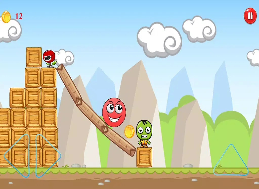 Captures d'écran de Super Red Ball 6 Run - Rolling Hero In Amazing World iPad 