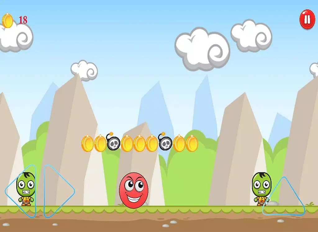 Captures d'écran de Super Red Ball 6 Run - Rolling Hero In Amazing World iPad 