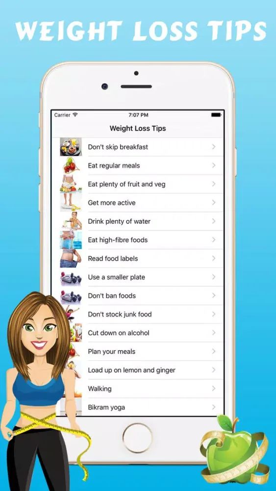 Weight Loss Tips - Diet Secrets, Yoga, Workouts 스크린샷