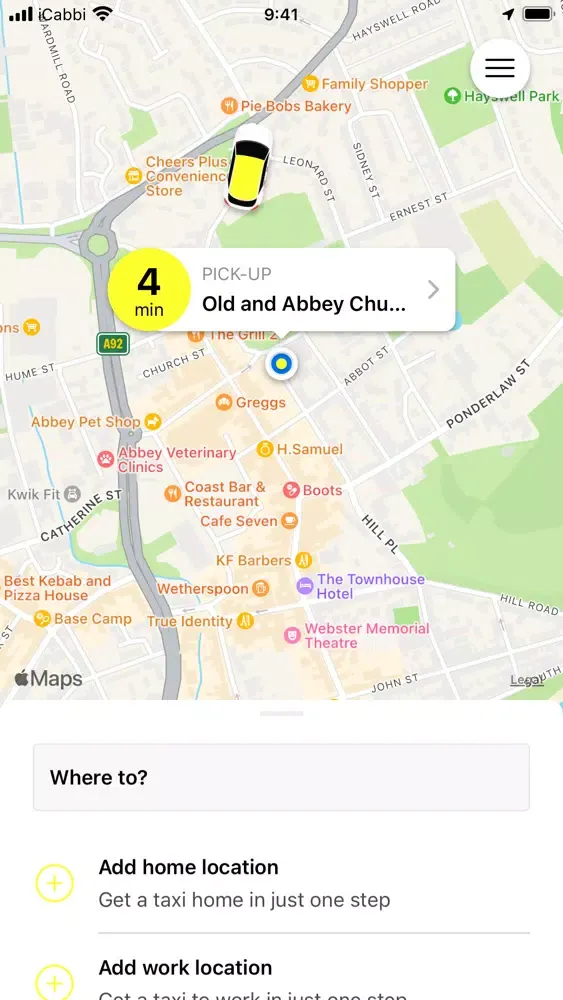Скриншоты APPsolute Taxi.