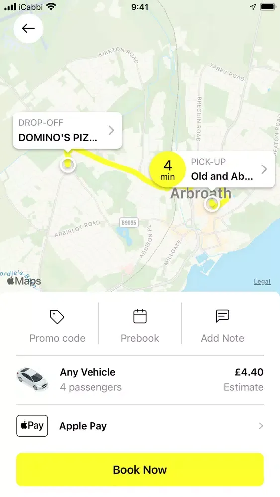 Скриншоты APPsolute Taxi.