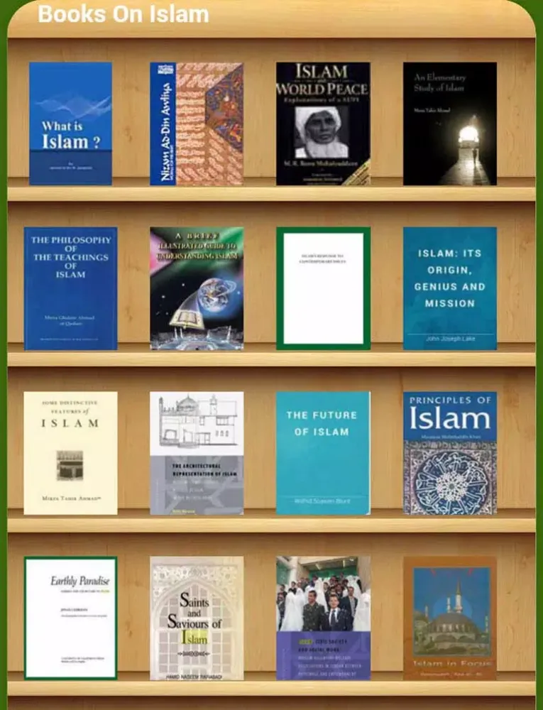 Capturas de tela do Islam Books Free iPad 