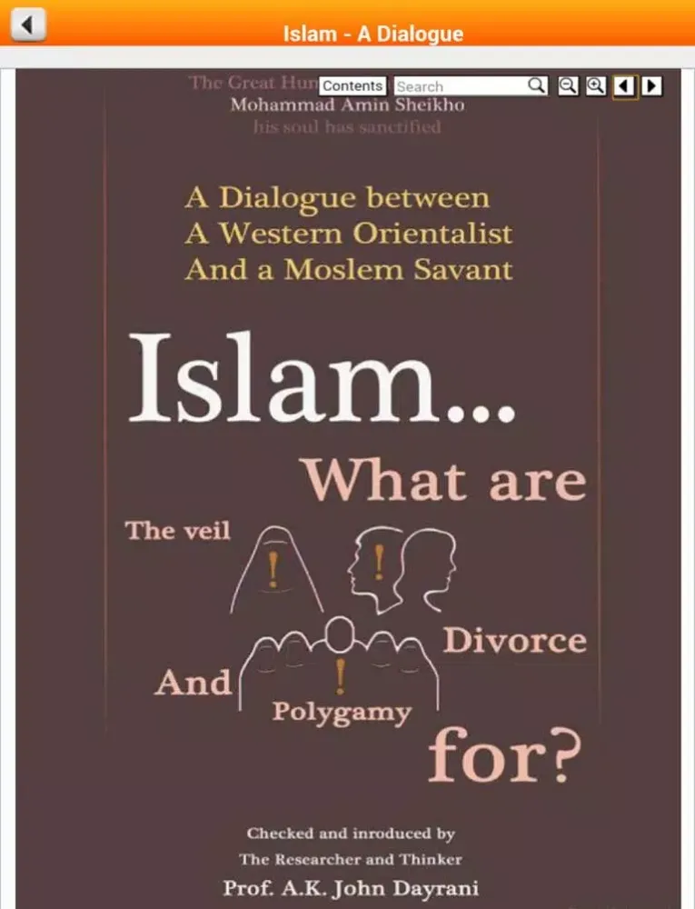 Capturas de tela do Islam Books Free iPad 