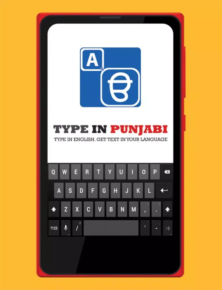 Capturas de tela do Type In Punjabi iPad 